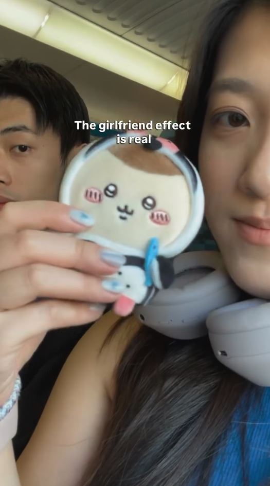 彼女との2ショット