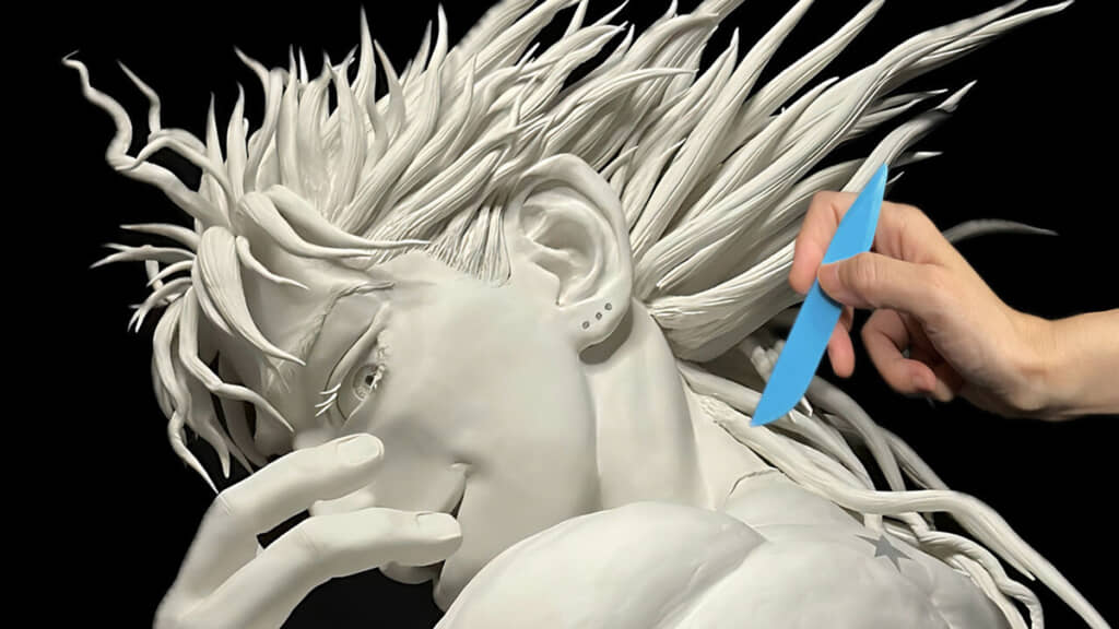 100均の粘土で作ったDIO