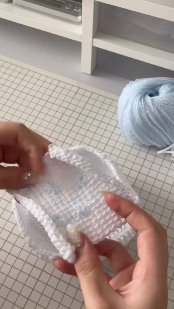 反対側も同様に