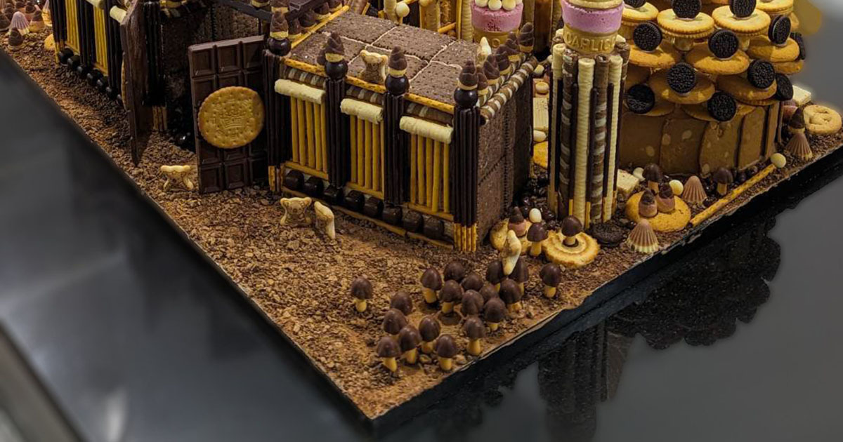 31歳男性が“本気”で「お菓子の家」を作ったら……「すっご」「なんじゃこの才能」　夢をかなえた超大作が100万表示（1/2） | カルチャー・アート ねとらぼ