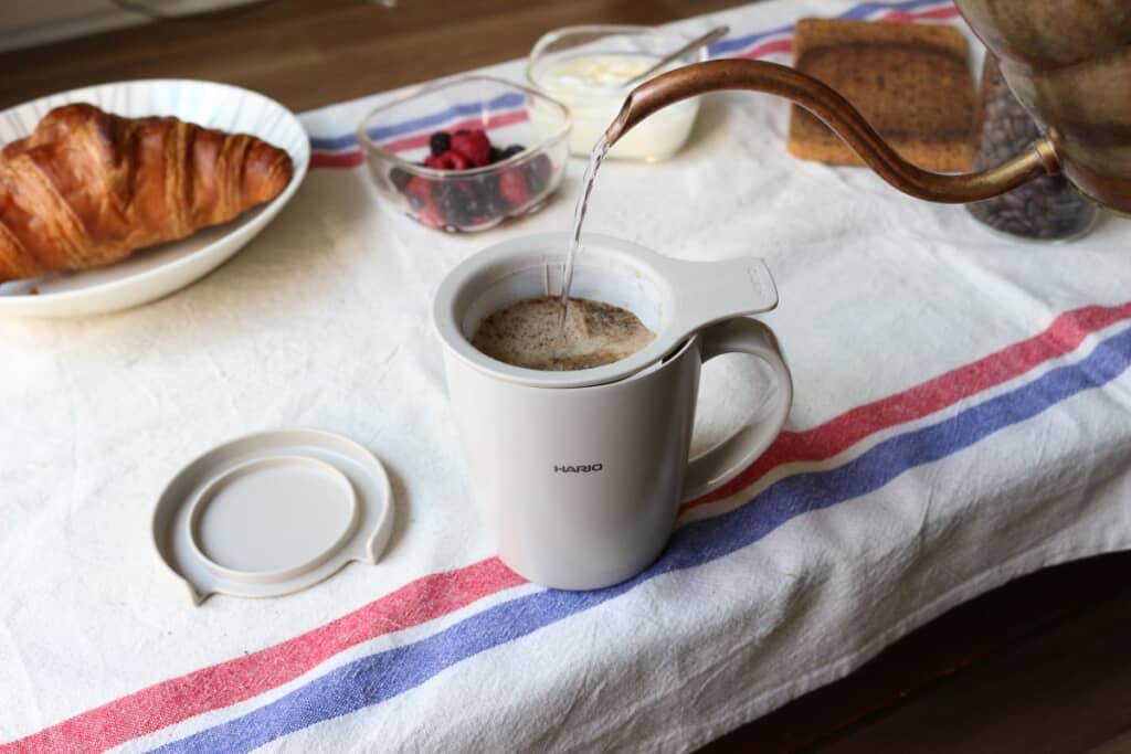 急須やドリッパーなしでドリンクを淹れる