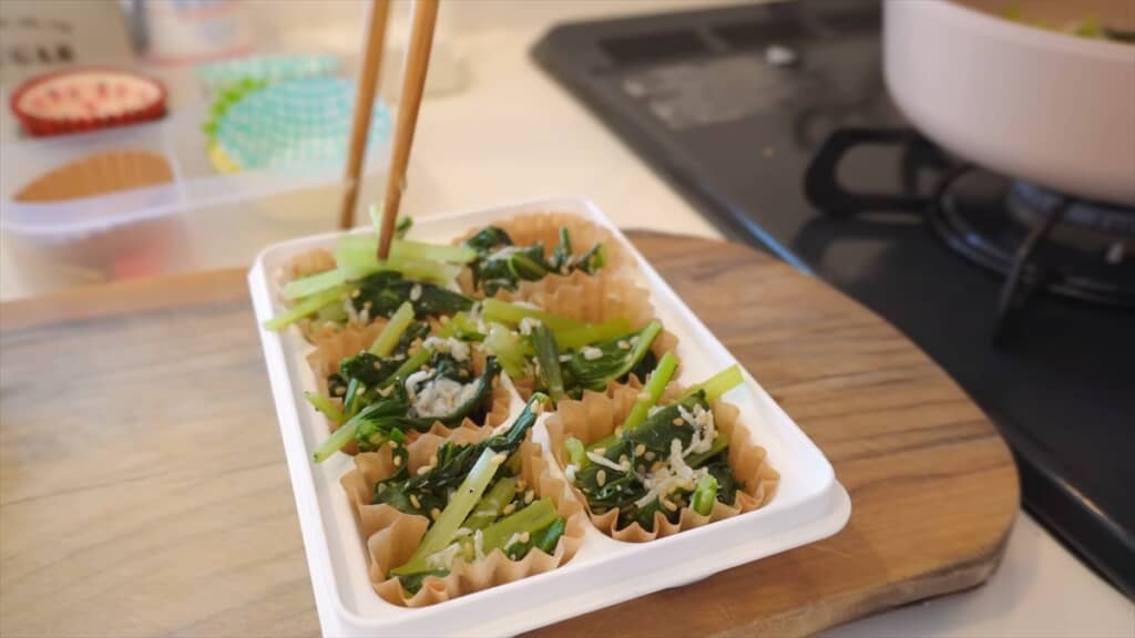 1人暮らしの女性が作るお弁当用おかず