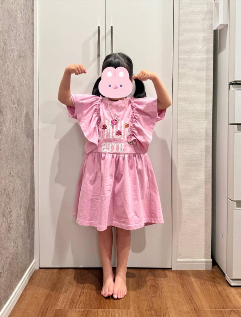 気合の入った娘ちゃん