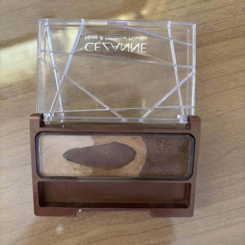 濃色がほぼ残った状態に