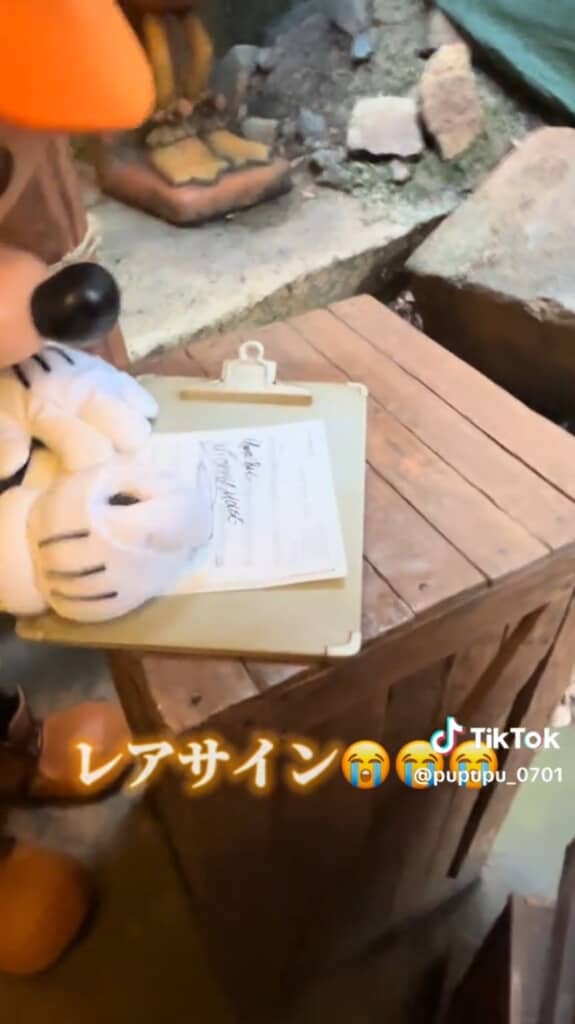 なんとレアサインが！