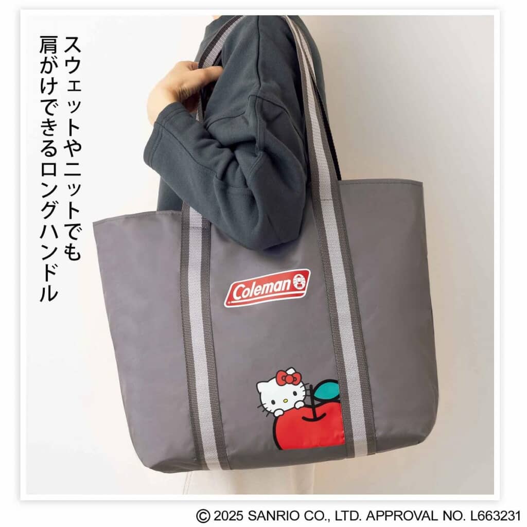 「コールマン」とハローキティのトートバッグ