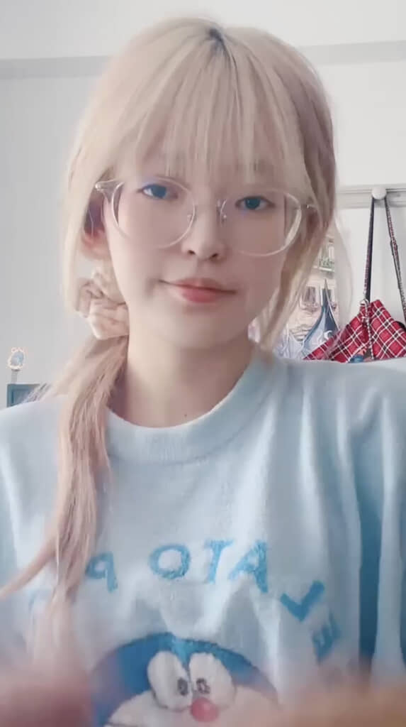 すっぴん状態のこがちゃんちゃんさん