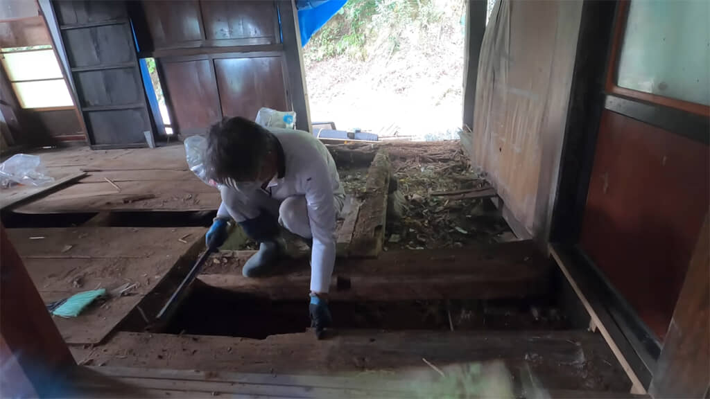 黙々と作業する姿が素敵です