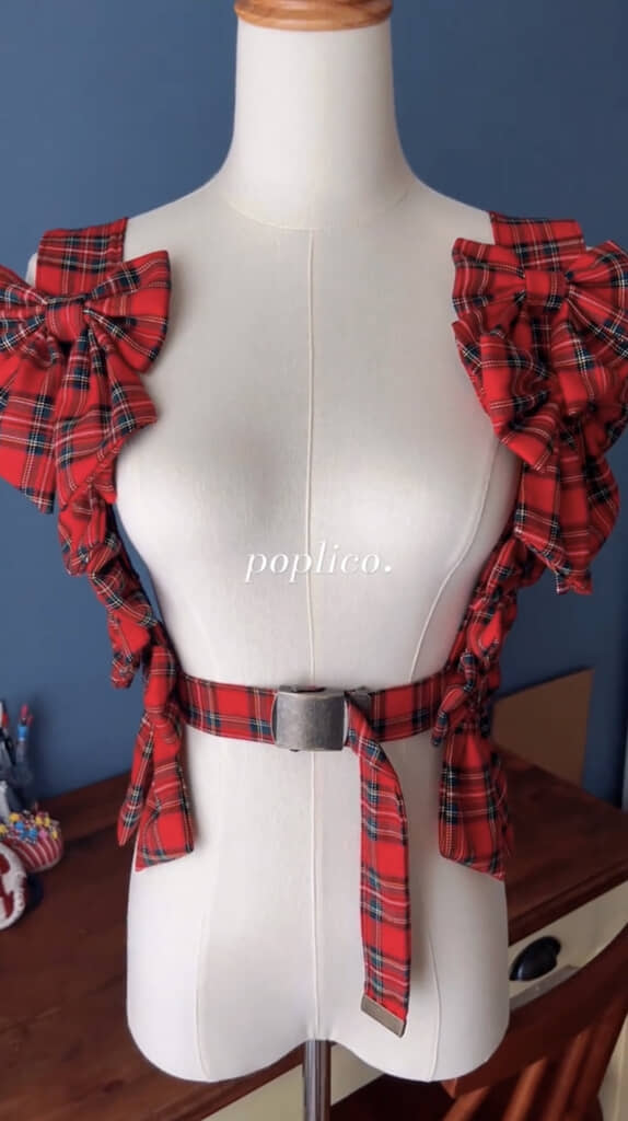 おしゃれなハーネスが完成