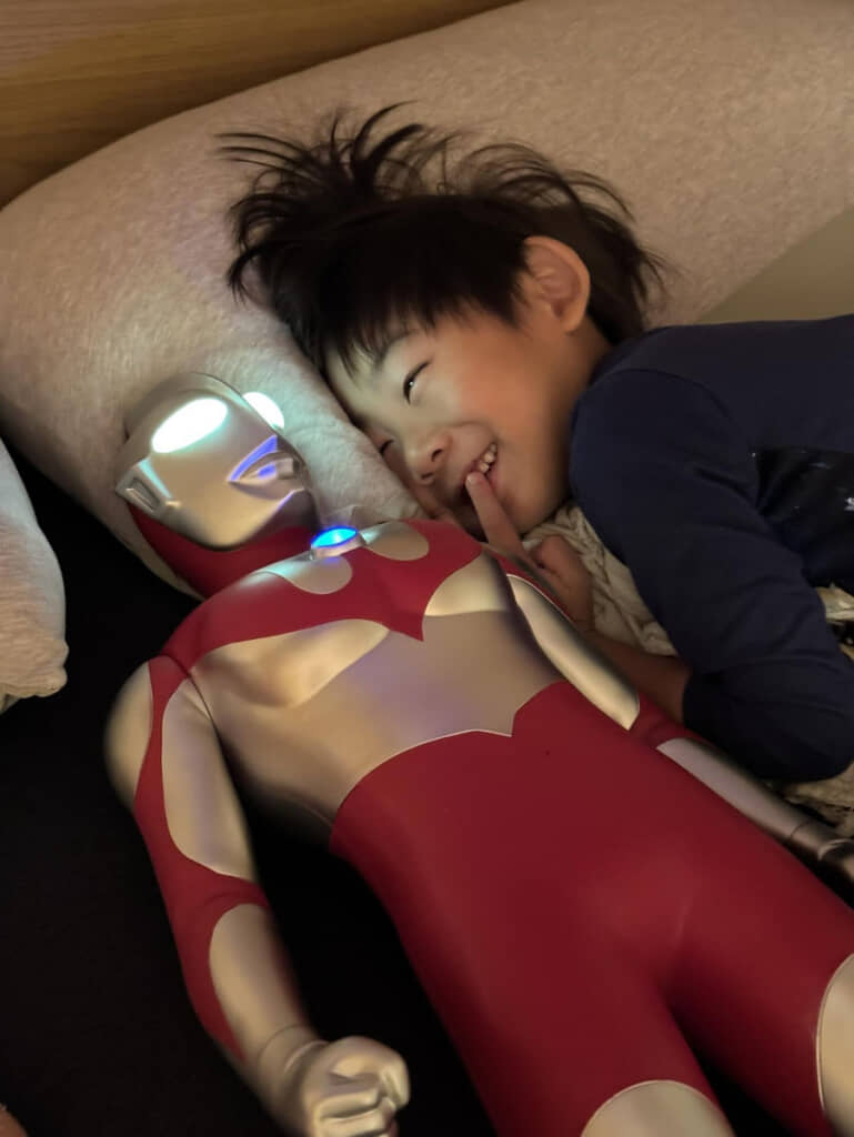 見ているこちらまで顔がほころぶ、最高の笑顔