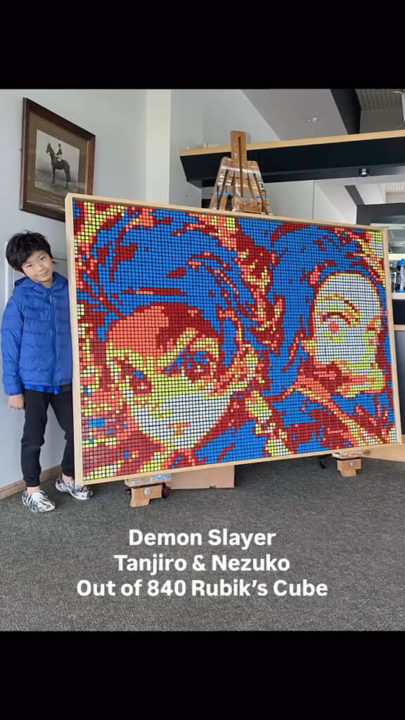 春馬くんと並んだ様子。めちゃくちゃ大きい……！