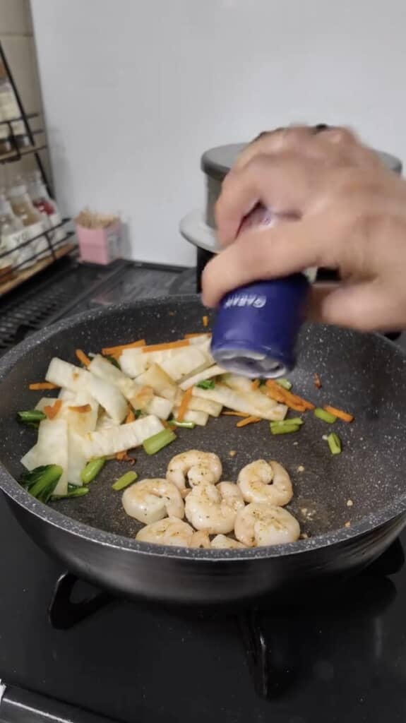 味付けはシンプルに