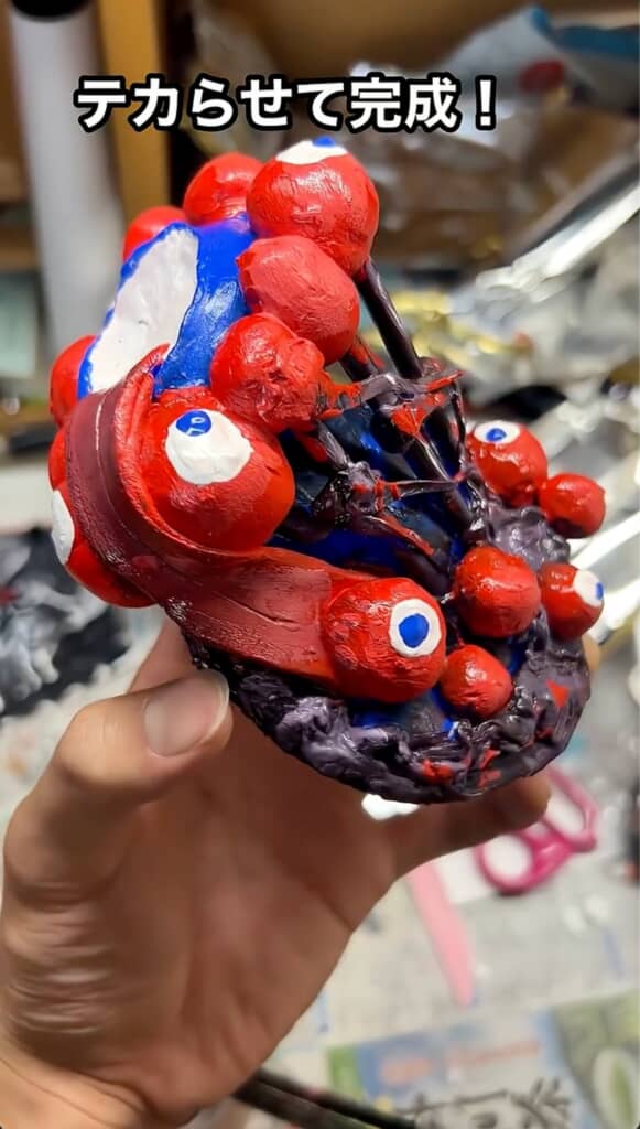 見たことのないタイプのミャクミャクだ！