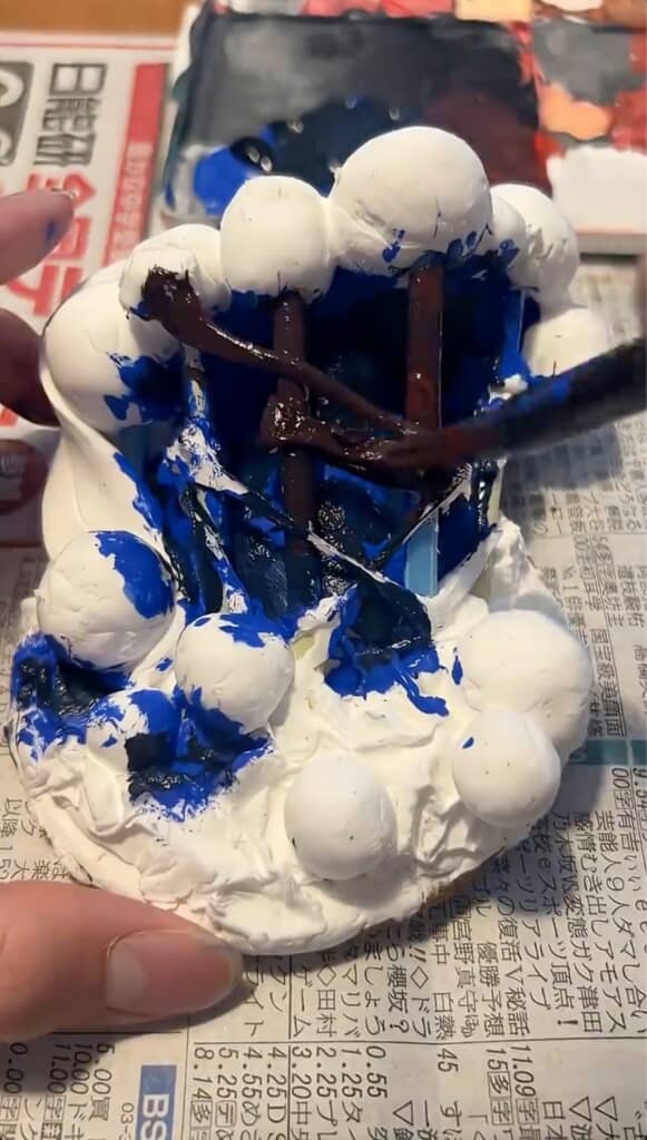 ミャクミャクにはない色が塗られてますね