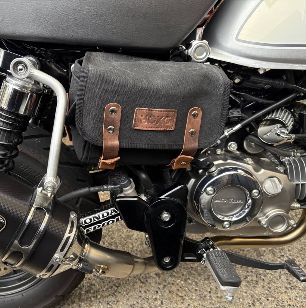 投稿者が義母に見せたバイクの写真