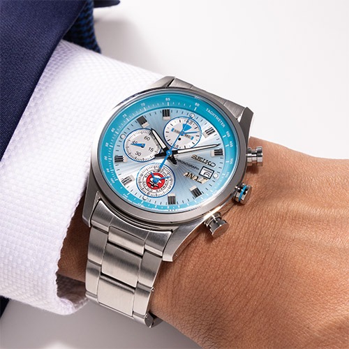 腕時計】「一目で気に入りました」ANA×SEIKOの“クロノグラフ”が