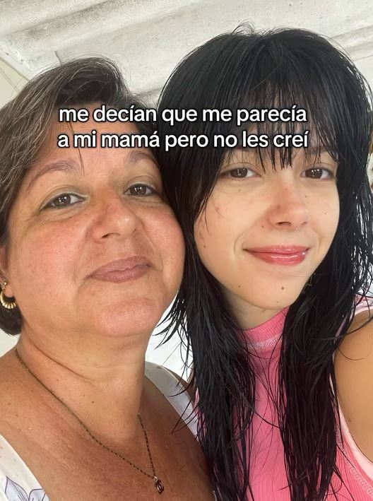 ママとの2ショット