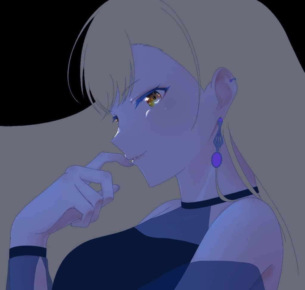 背景を黒にしたバージョン