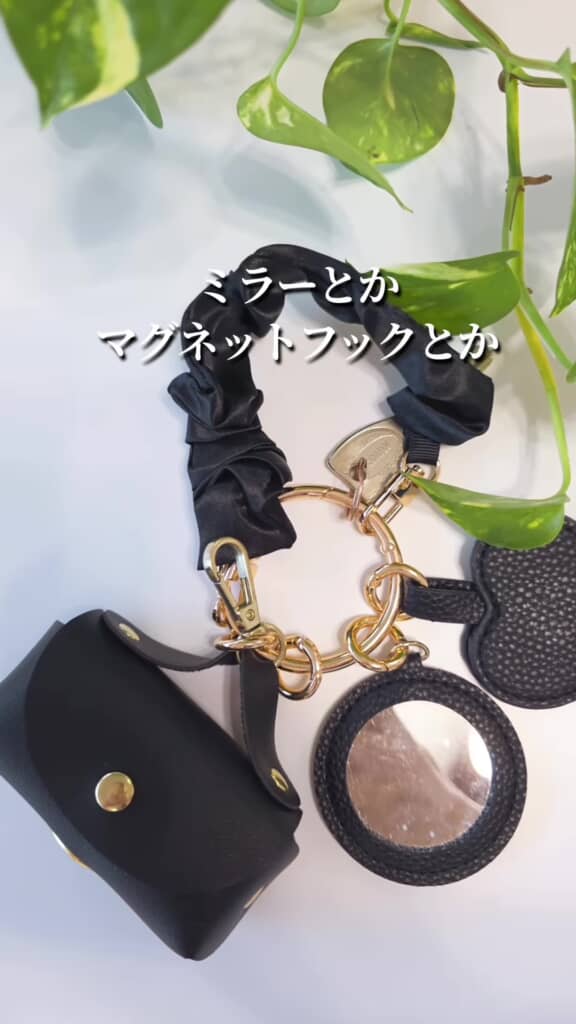 ダイソーの便利アイテムを装着したところ