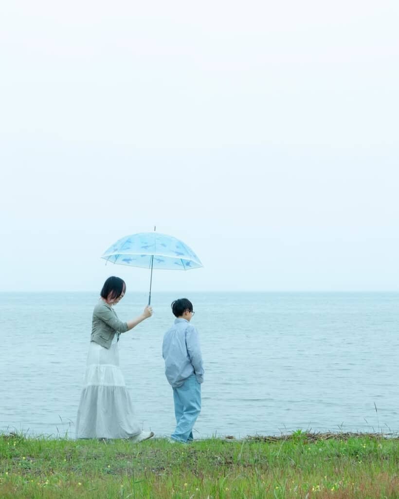 大海を臨む雄大な眺め