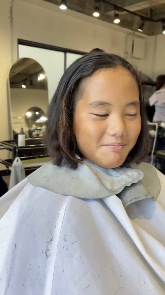 2人目の「tsuki」くん（ビフォー）