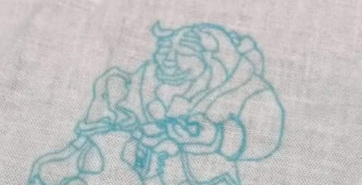 刺しゅう初心者の彼氏が、彼女のためにディズニー刺しゅうをしたら……　1カ月後の仕上がりに「素敵すぎる」「自然と涙が」（1/3） | ハンドメイド ねとらぼ