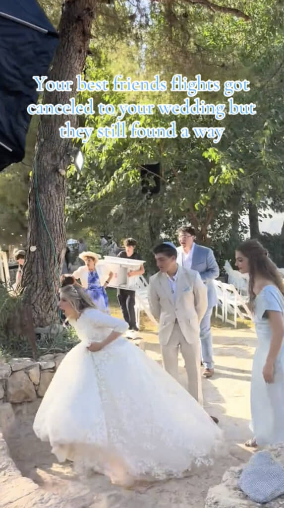 突然ダッシュするSaraさん