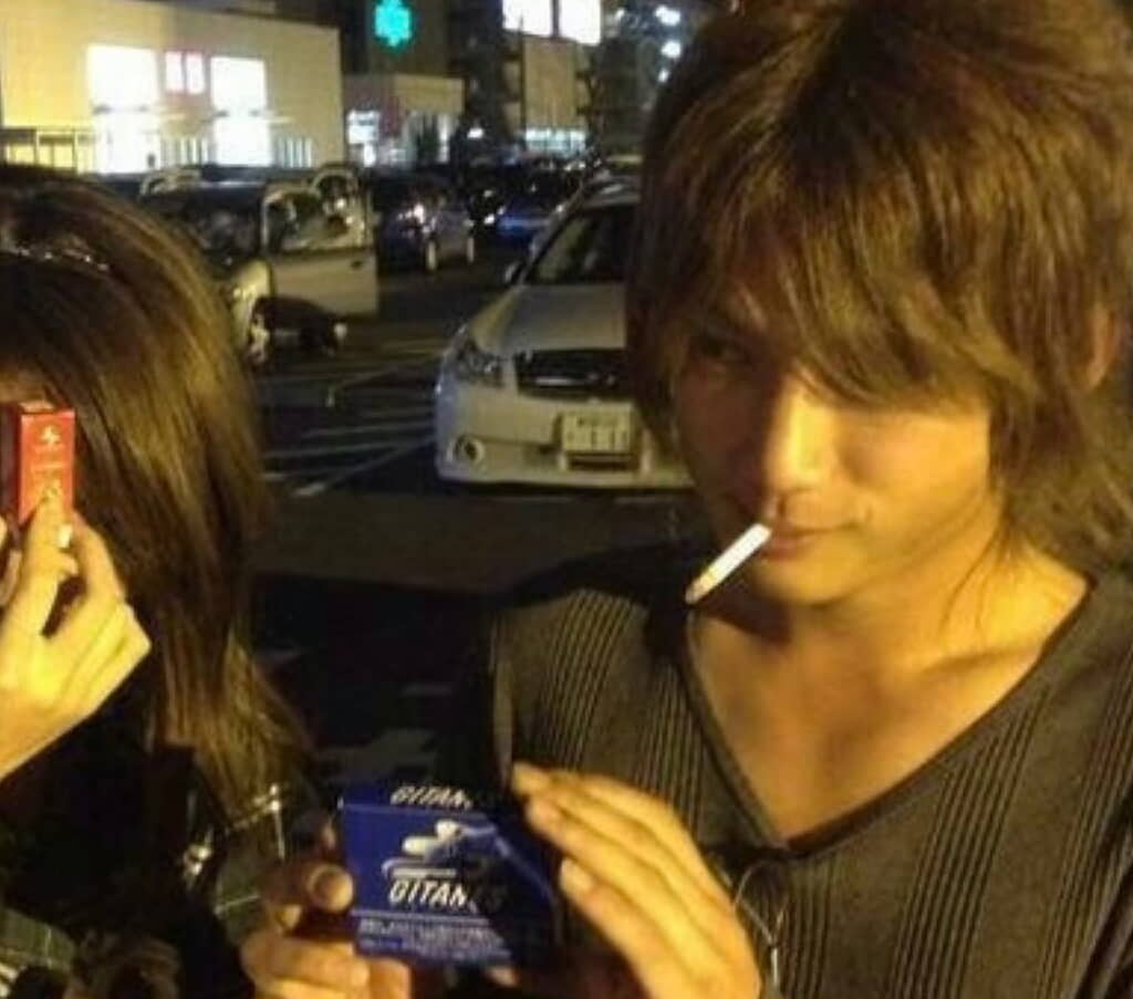 20代のころの夫
