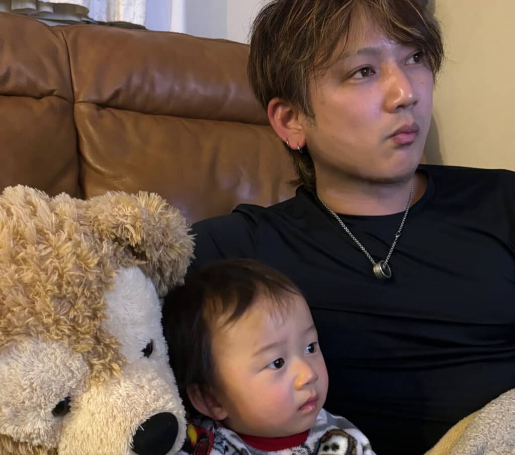 優しいパパの姿にほっこり
