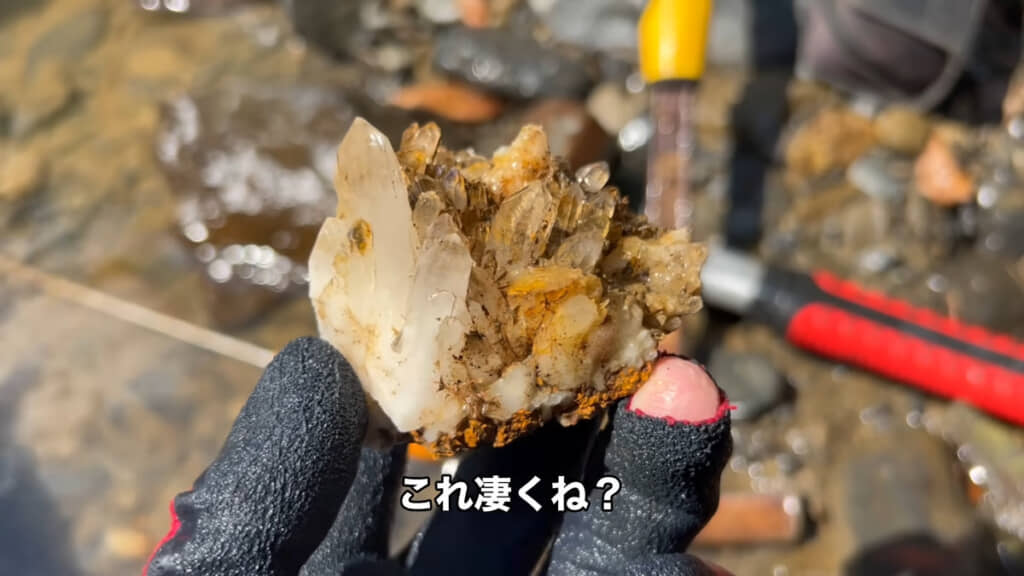 中からクラスターが出てきました