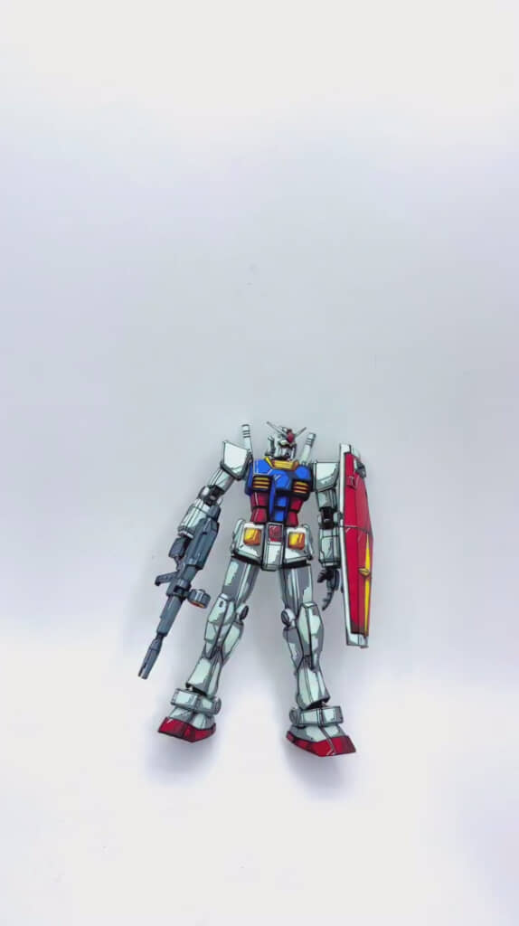 ガンダムのイラスト……？