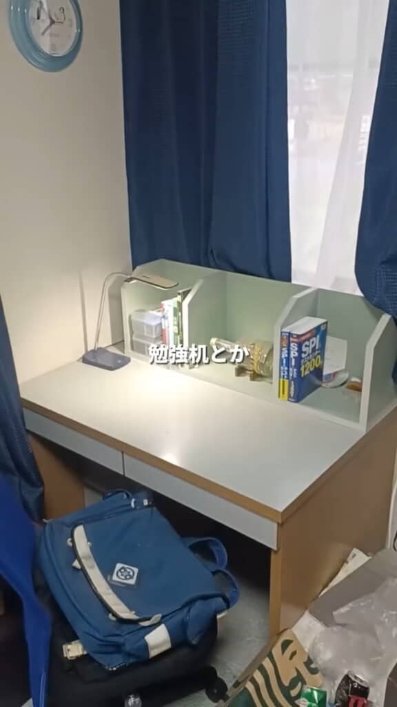 祖父が作ってくれた勉強机