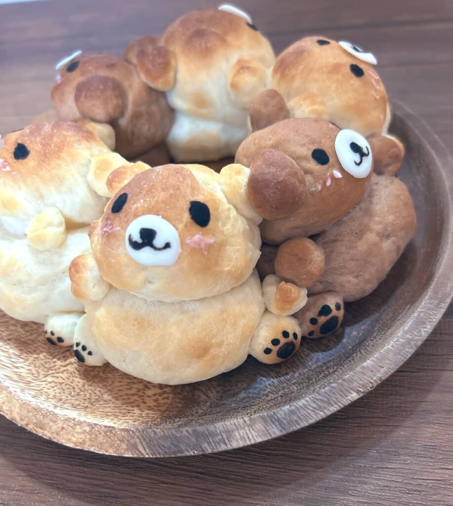 くまのパンを焼こうとしたら……「嫌な予感」「良い子でいるのよ