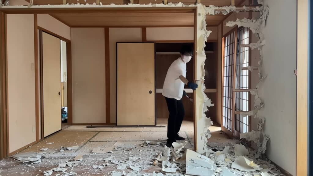 築20年の中古物件を800万円でセルフリノベーション