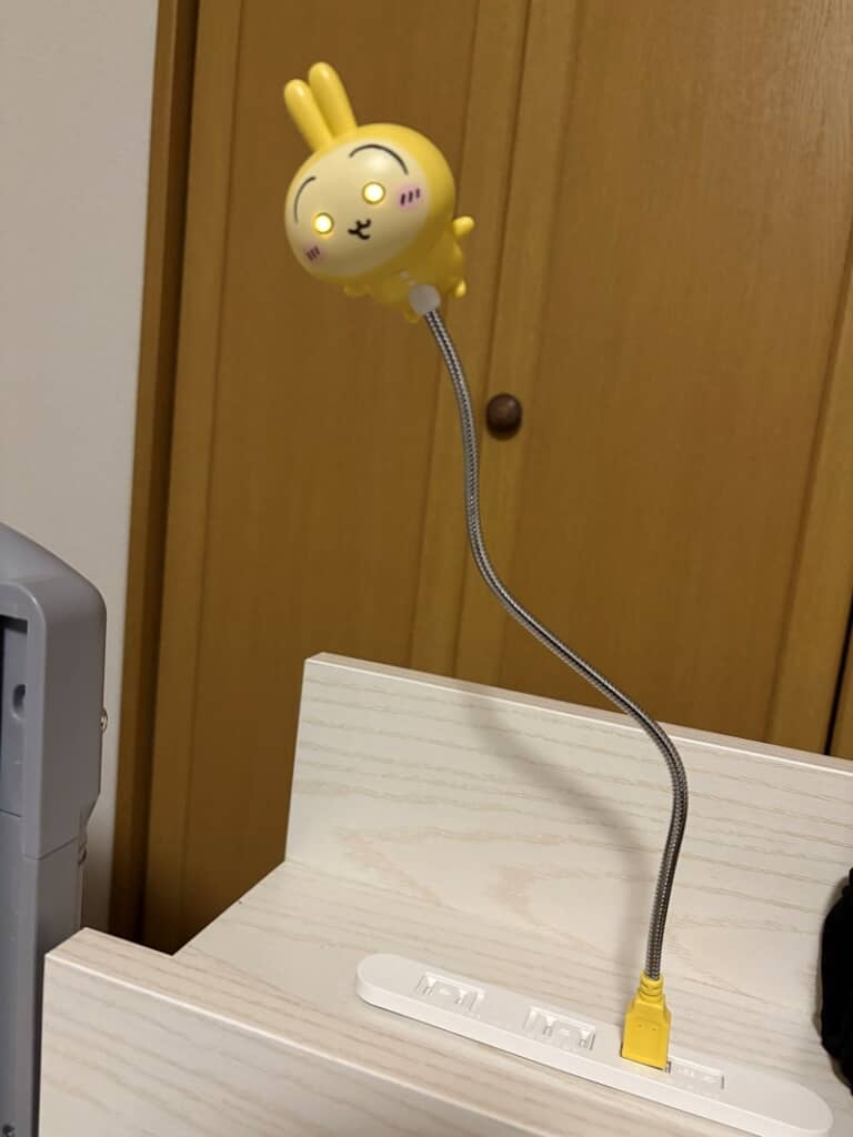 目が光ってる！