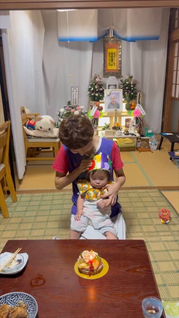 ろうそく「ふ～」ってできるかな？