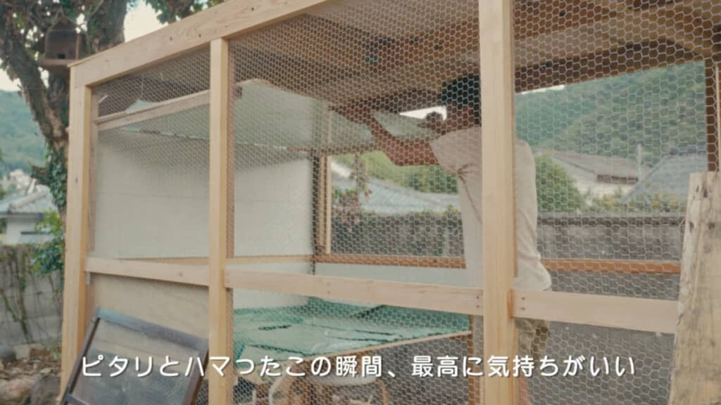 作った天井パーツもうまくハマってくれました