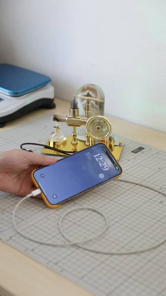 確かに充電できている！