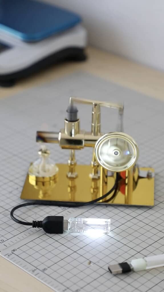 「本当に発電できるインテリア」と思うとテンションが上がる