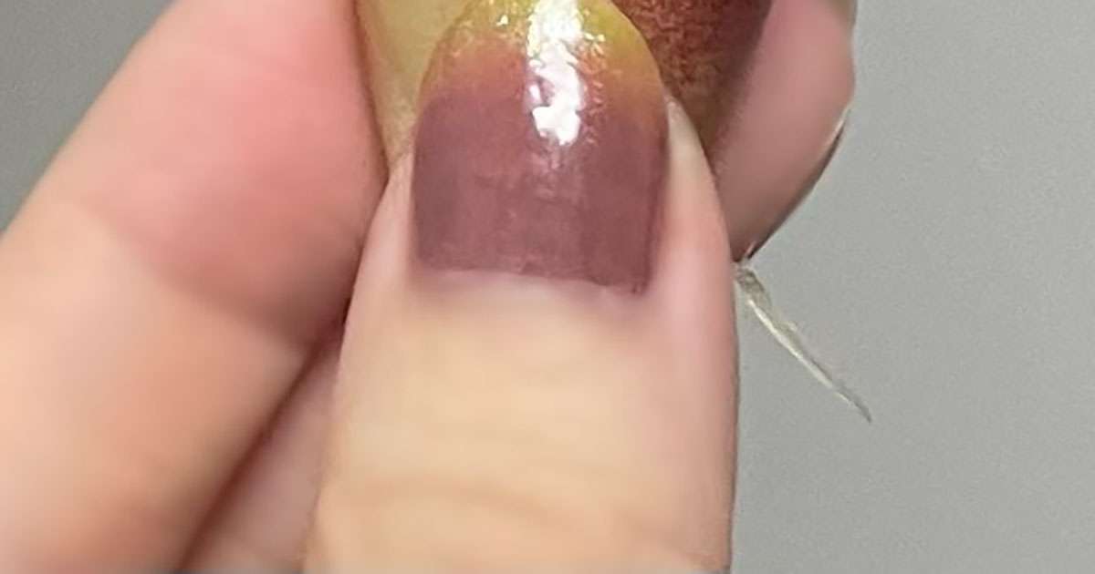 “いちじくネイル”で冷ややっこを作っていたら……　まさかの光景に「麦茶吹いた」「完全に一致ww」「3度見した」（1/3） | 美容 ねとらぼ