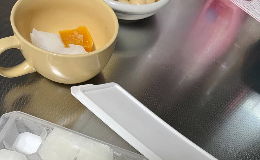 離乳食の準備をしていたら……