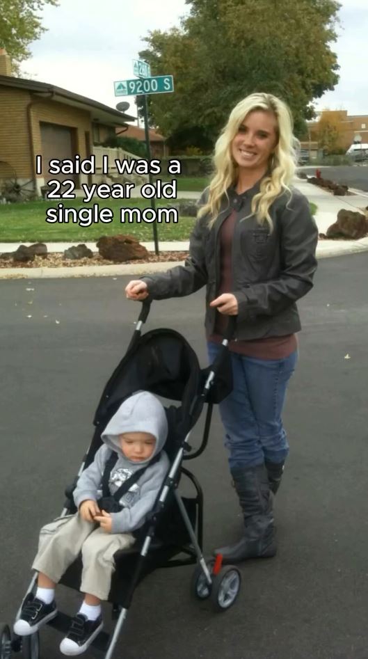 22歳のころのDortさんと息子