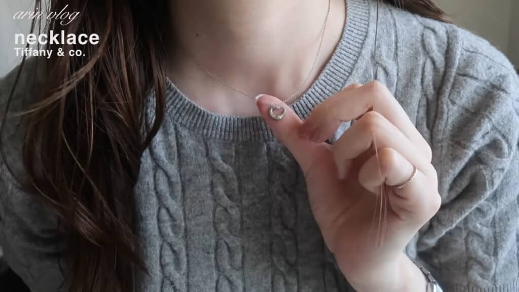 ニューヨークで購入した「Tiffany（ティファニー）」