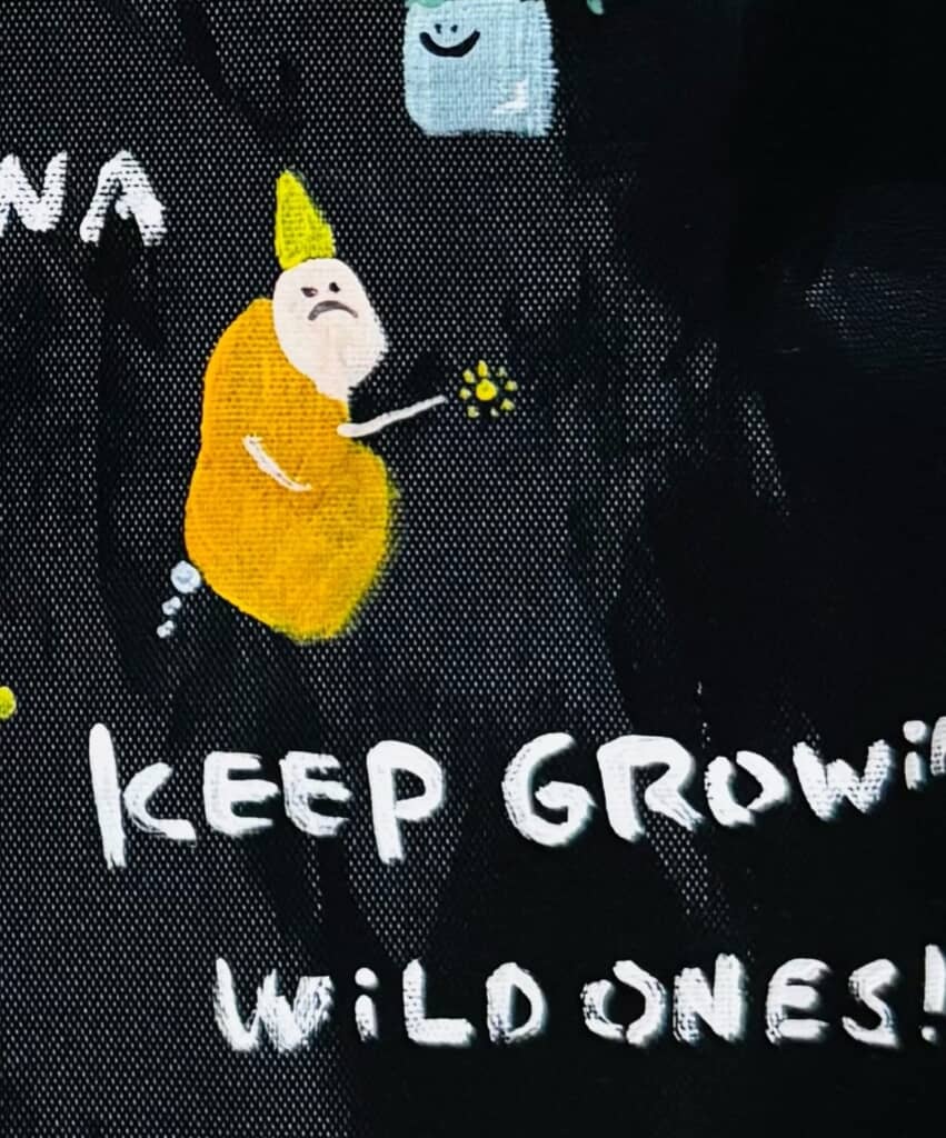 こんなかわいい落書きされたら娘さんも喜びますね！