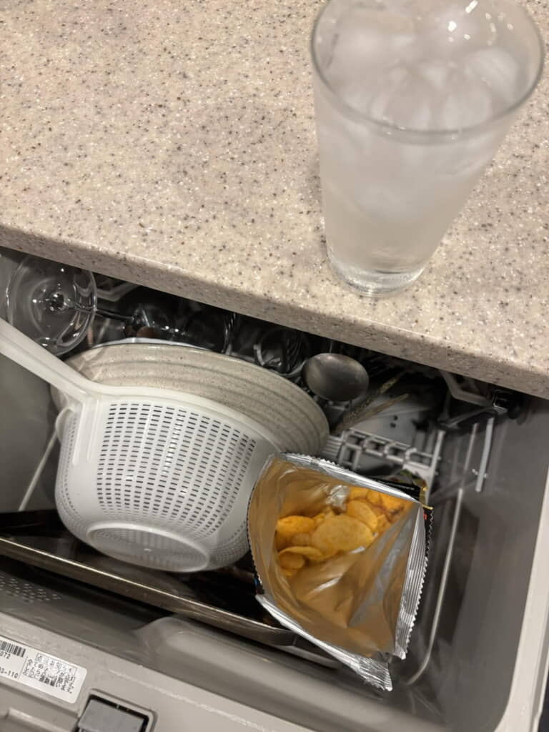 ジンソーダだと一見水のよう……