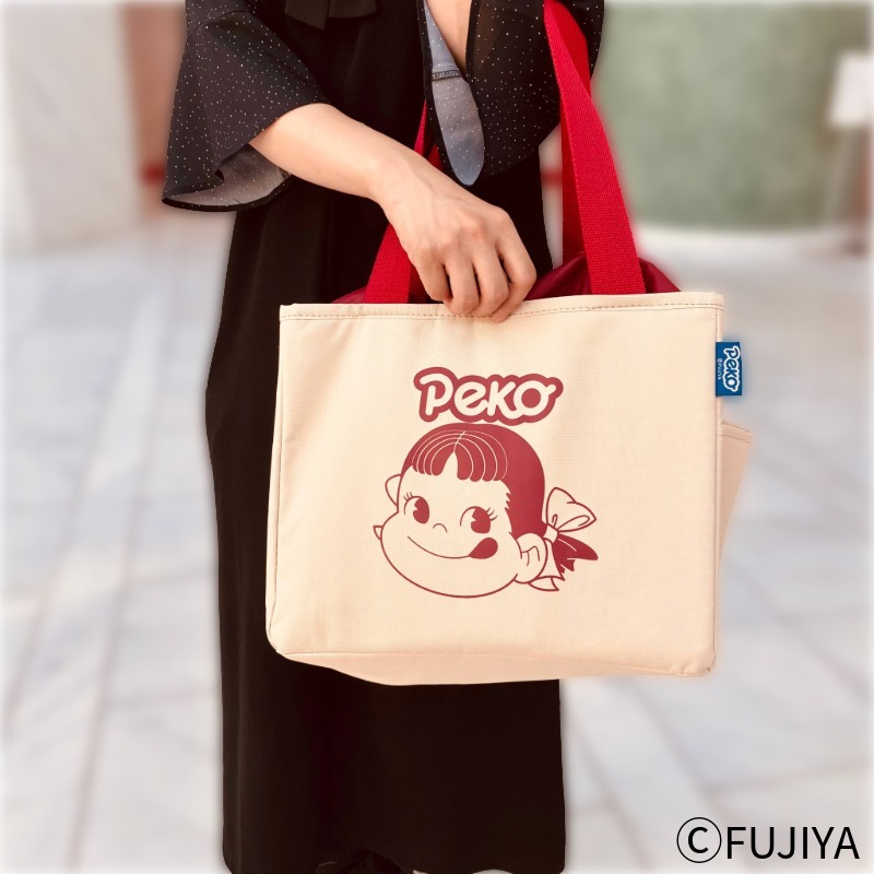 ペコちゃん好きにはたまらない」不二家の“保温機能付きレジバッグ”が