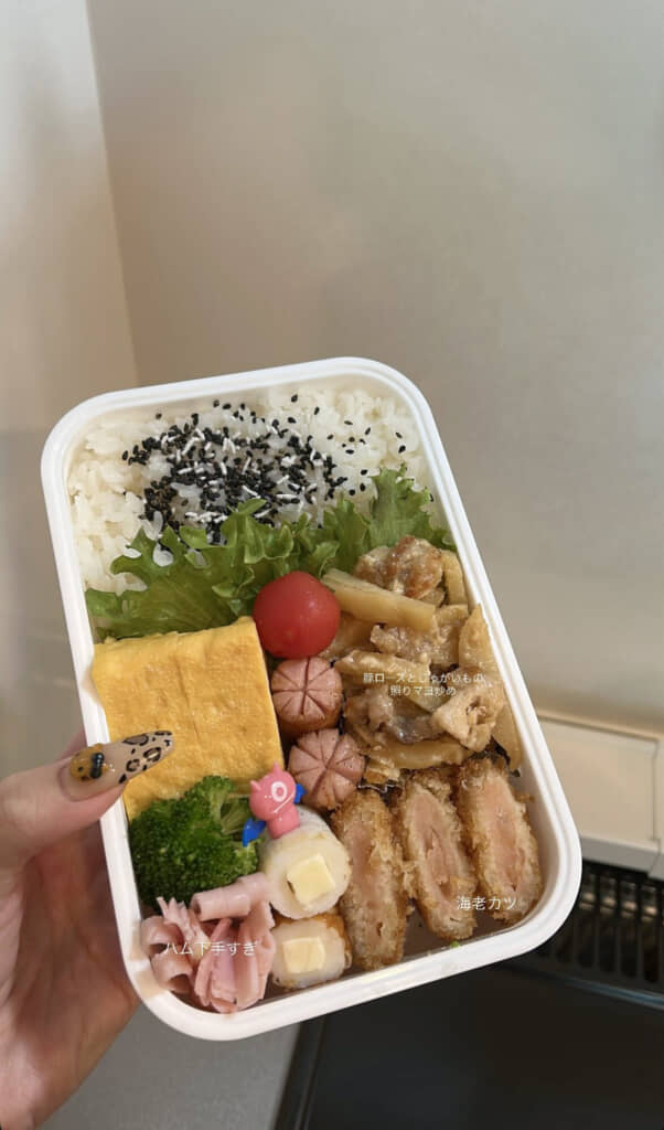 おかずぎっしりでおいしそう！