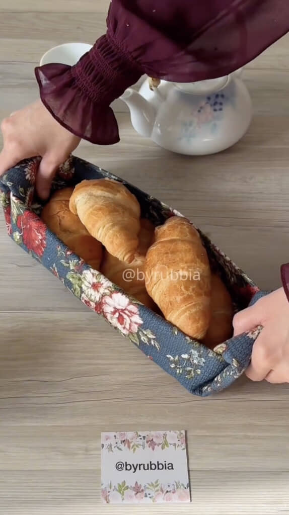 あっという間にバスケットが完成！