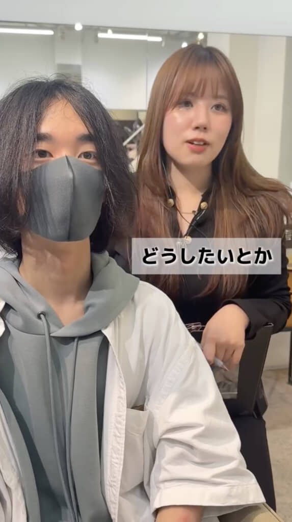 5カ月間髪を切っていなかった男性