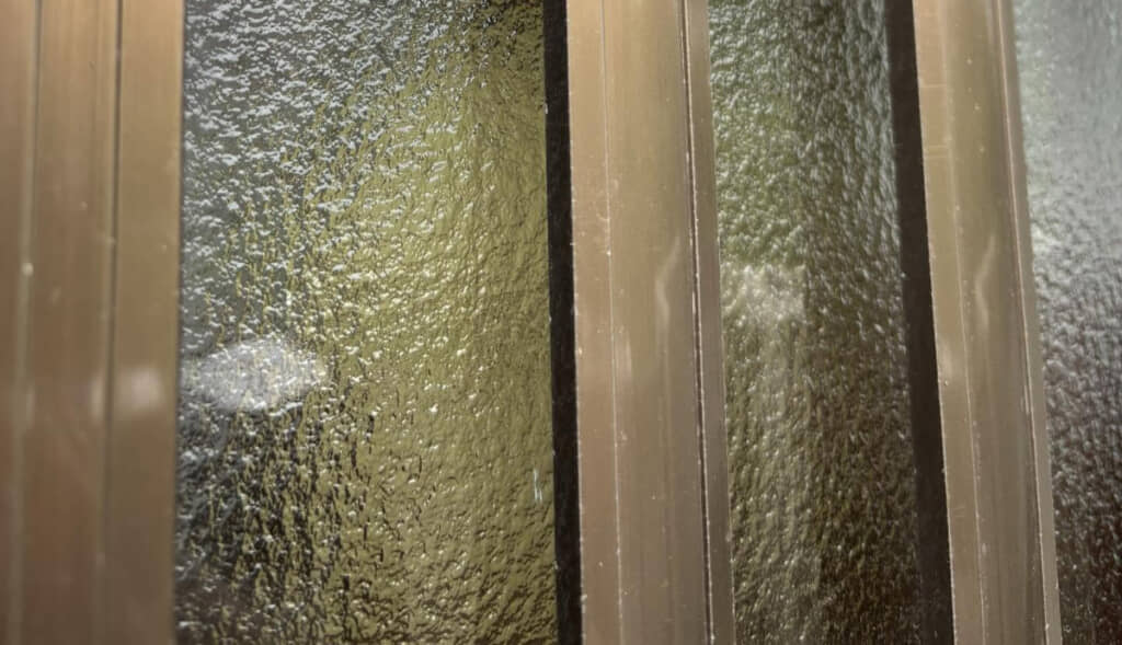 玄関ドアのすき間にいたのは……